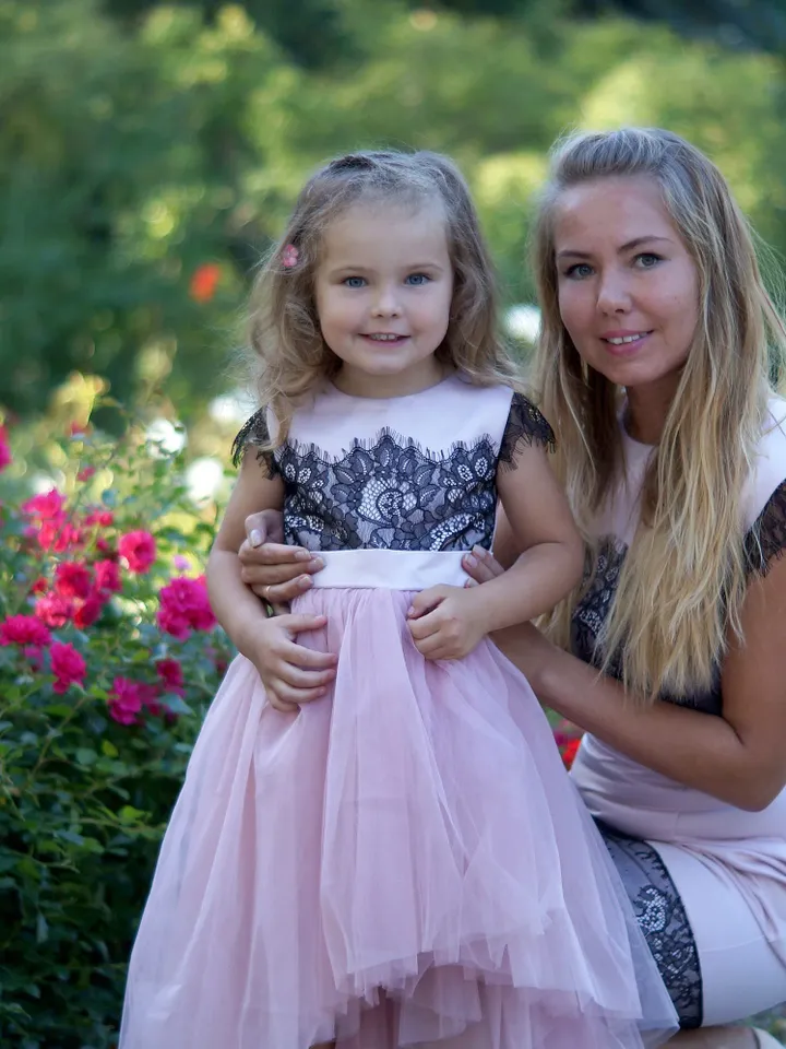 Matching Mother Daughter Dress, Princess Dress, Mommy and Me Outfit, Photoshoot Dress, Elegant Dress, Birthday Dress, Toddler Gown Dress
