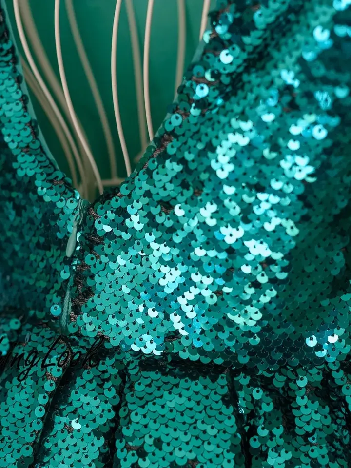 Little Mermaid Dress, Mermaid Outfit For Girls, Ariel Dress, Turquoise Dress, High Low Dress, Elsa Dress, Ariel Cosplay, 1st Birthday Dress