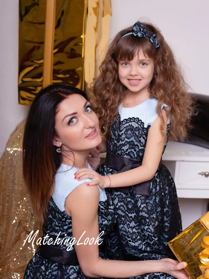Lace Tutu Dress, Mommy and Me Dress, Formal Dress, Matching Mother and Daughter Dress, Photoshoot Dress, Girl Party Dress, Elegant Dress