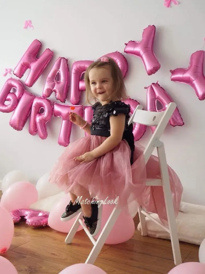 1st Birthday Outfit - Minnie Mouse Dress - Flower Girl Dress - Dusty Rose Girl Dress - Girl Party Dress - Tutu Dress - Birthday Dress