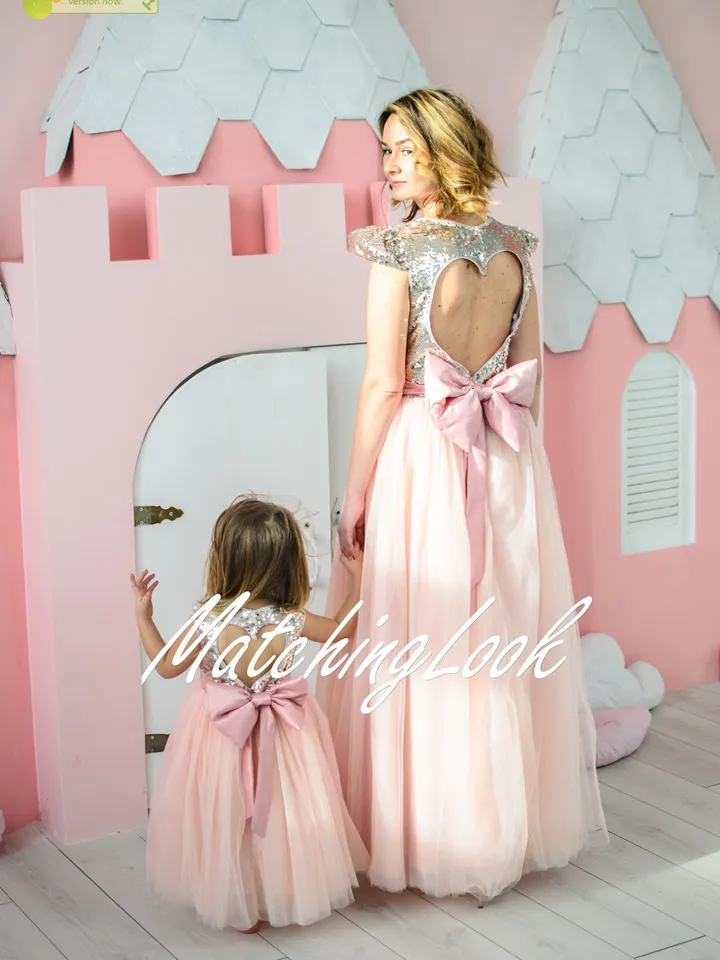 First Birthday Dress, Heart Back Dress, Baby Tutu Dress, Girl Sequin Dress, Princess Dress, Girl Birthday Outfit, Toddler Gown Dress, Party