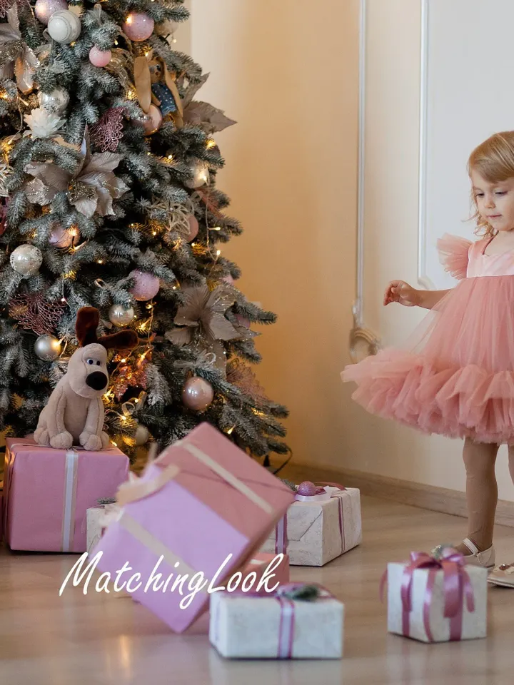Baby Girl Dress, Occasion Dress, Flower Girl Dress, Baby Tulle Dress, Princess Tutu Dress, Photosession Dress, 1st Birthday Dress For Girls