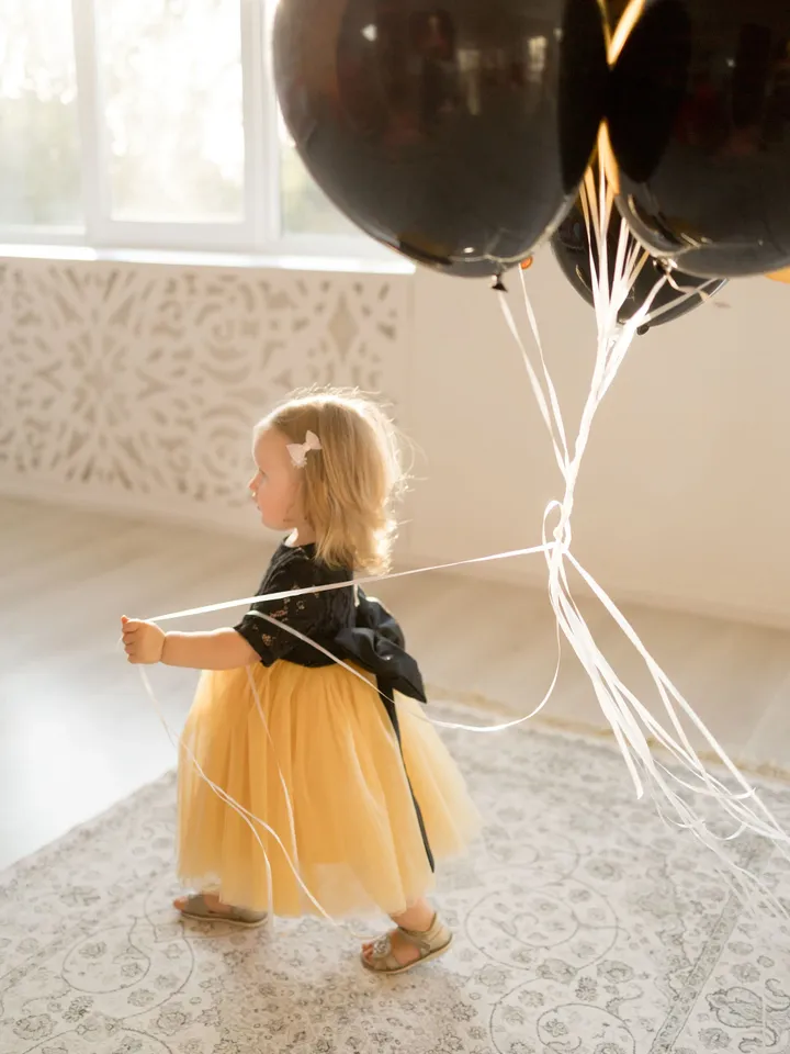 Mommy And Me Dresses, Family Photoshoot Dress, Gold And Black Matching Outfits, Birthday Dress, Girl Tutu Dress, Princess Dress, Tulle Dress