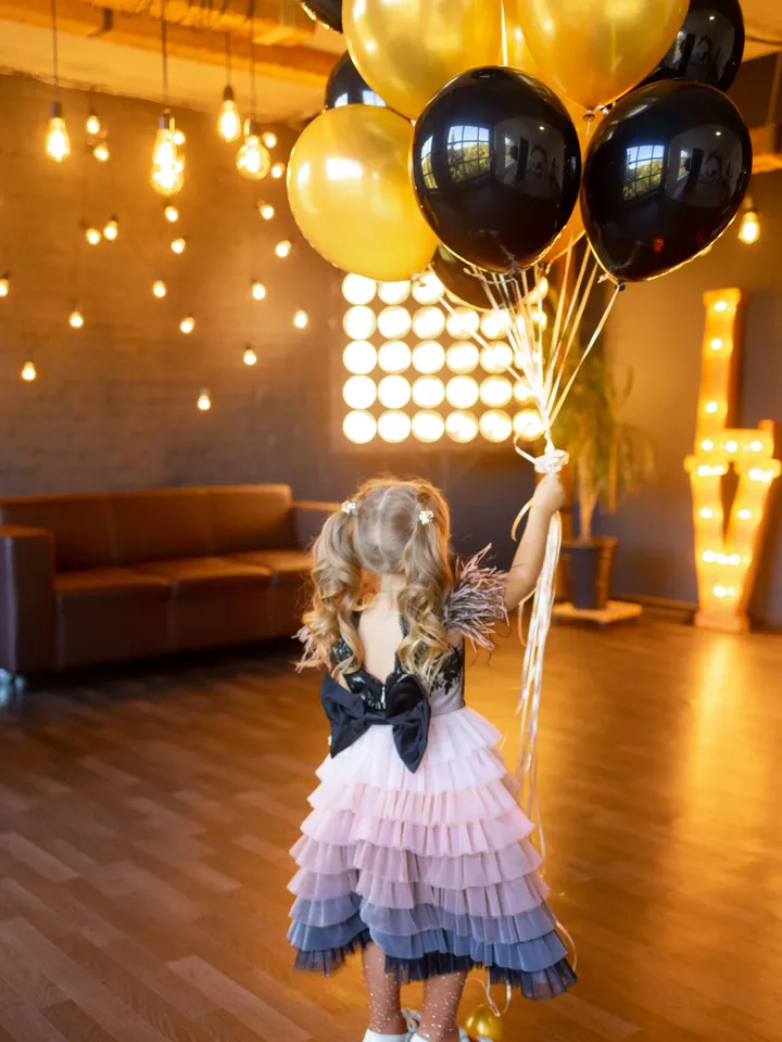 Ombre Mommy and Me Dresses, Mother Daughter Matching Dress, Fancy Dress, Formal Dress, Family Photoshoot Dress, 5th Birthday Dress, Elegant