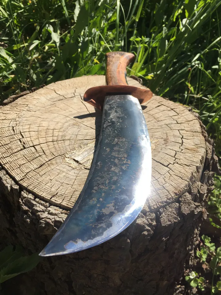 Pirate-inspired hand-forged Custom Knife, custom custom knife to your idea