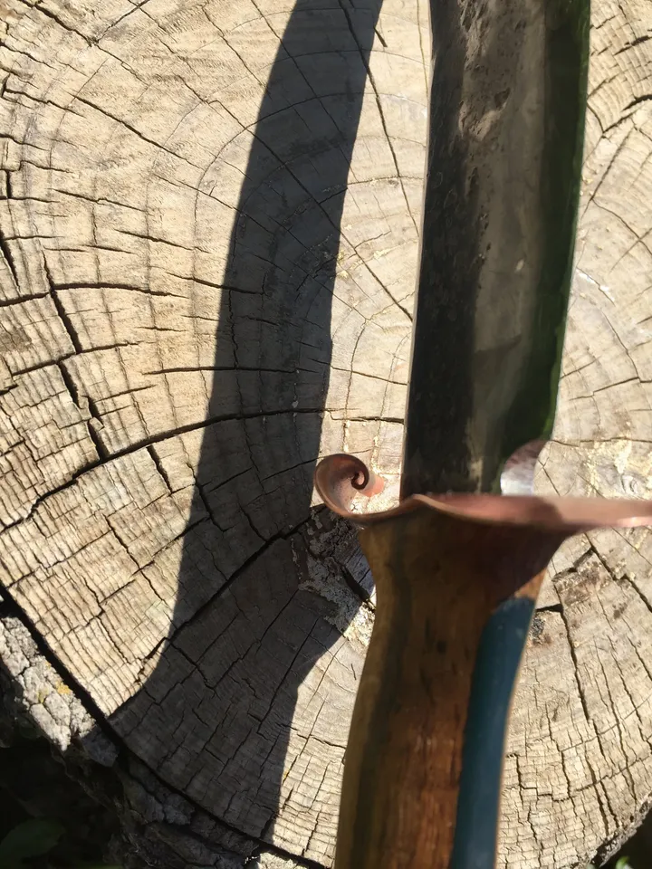 Pirate-inspired hand-forged Custom Knife, custom custom knife to your idea
