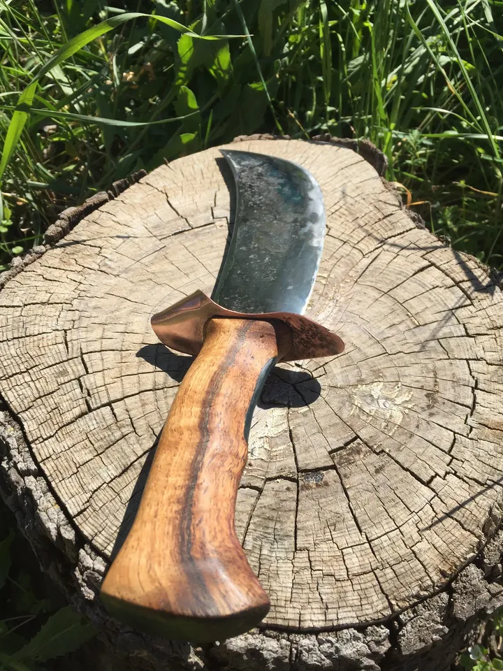 Pirate-inspired hand-forged Custom Knife, custom custom knife to your idea