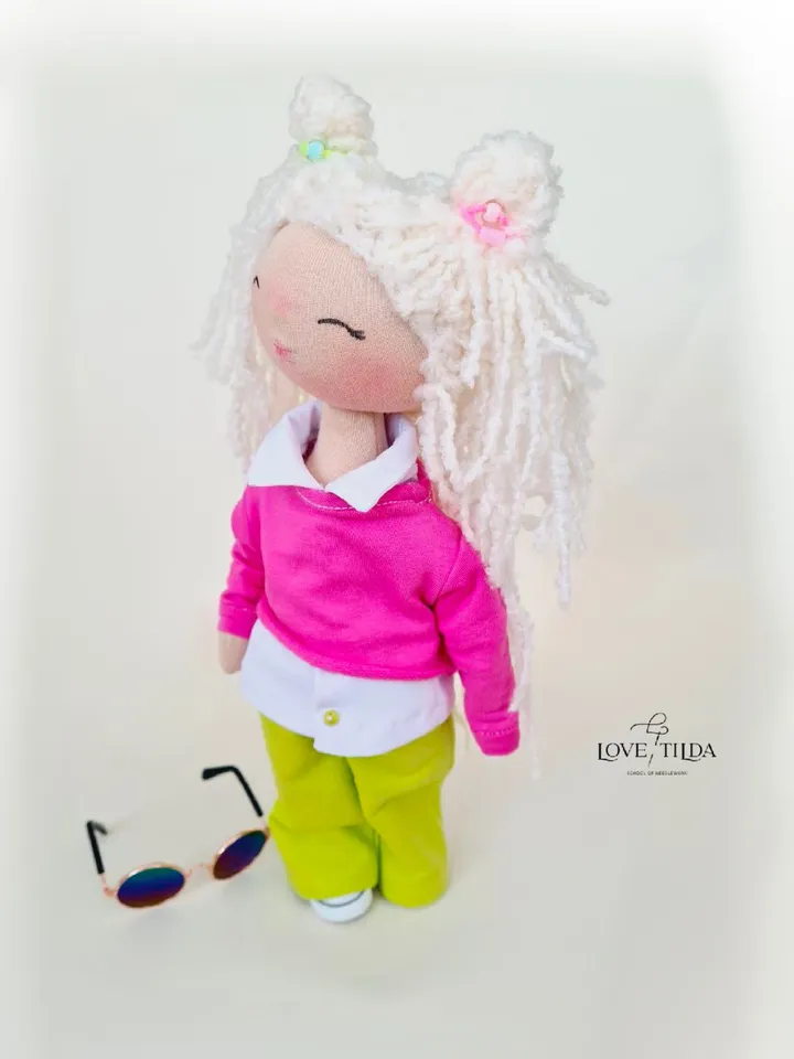 Handmade doll, Interior doll, Tilda Doll, Interior Decor Doll, Fabric Doll, Textile Rag Doll, Child Room, Decor doll