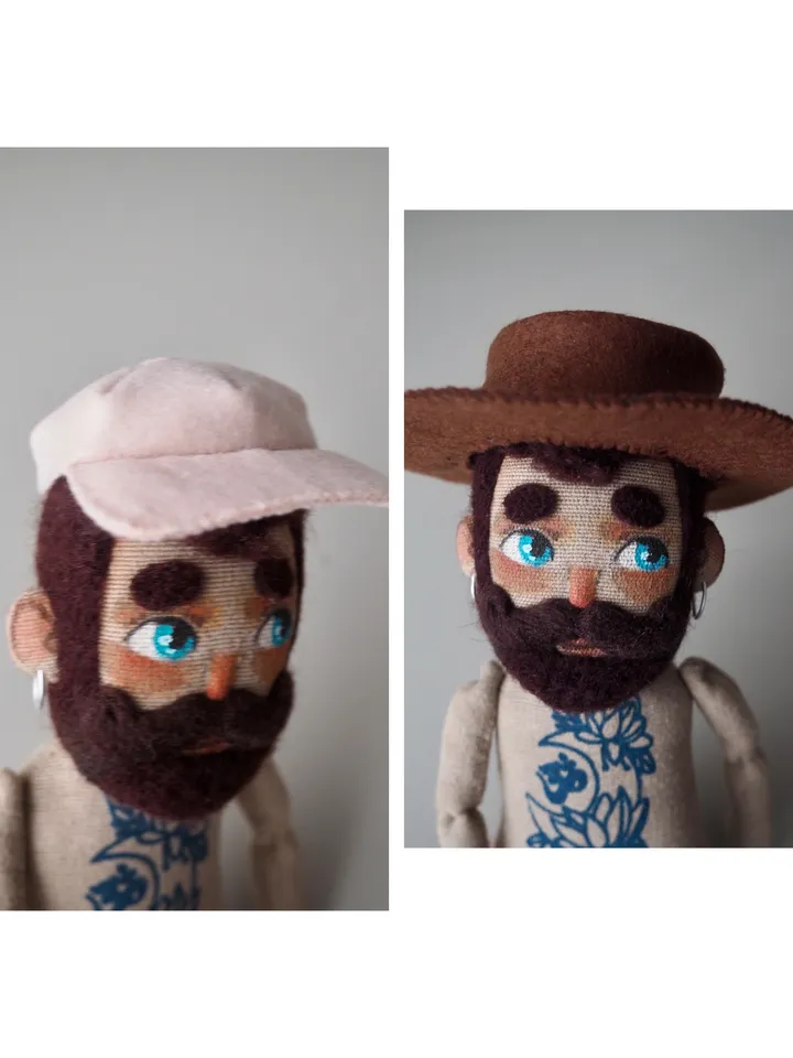 PDF sewing pattern Clothes for Rockanddoll