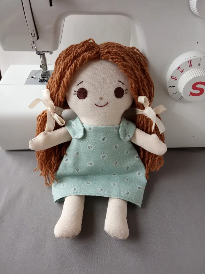 Rag Doll Sewing Pattern PDF