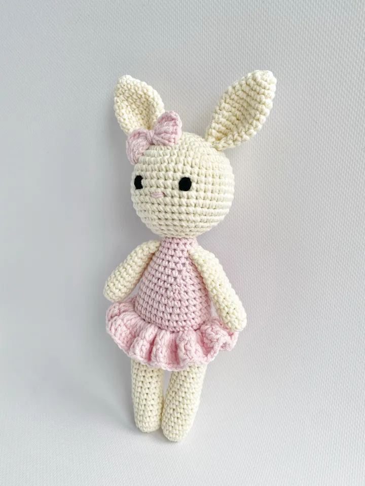 Crochet bunny pattern, Amigurumi bunny pattern