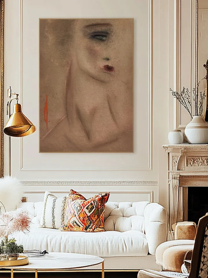 Art Nouveau man digital file for art print