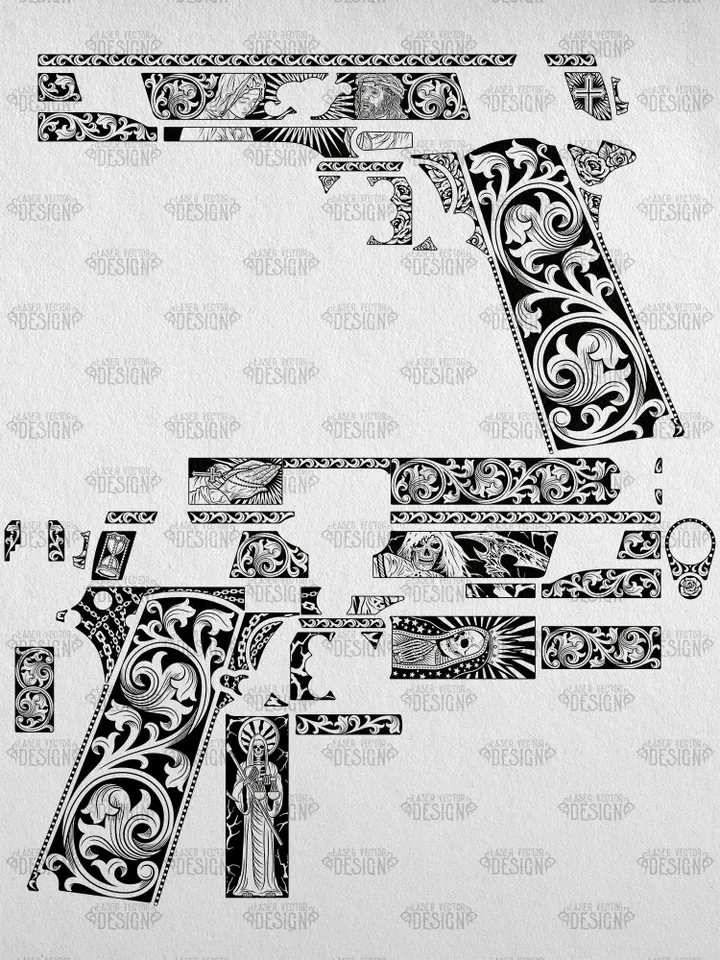 VECTOR DESIGN Kimber Сustom ll Heaven and hell
