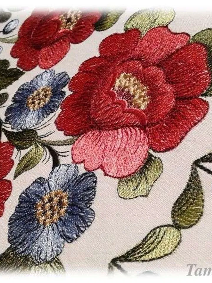 "Galina's Flower Garden" designs for machine