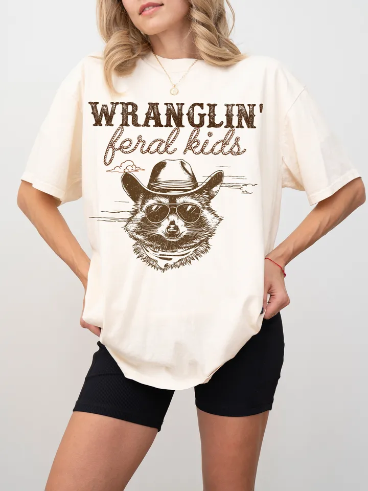 Wrangling Feral kids png digital download kids feral png kids raccoon png feral kids feral shirt raccoon shirt png funny png funny kids png