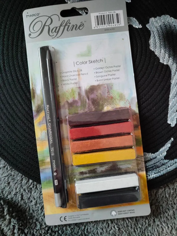 Soft Dry Pastels 6 Sets, Drawing Crayons, Art Pastels,colored chalkcolored,Professional pastel,drawing objects, drawing materials,crayons