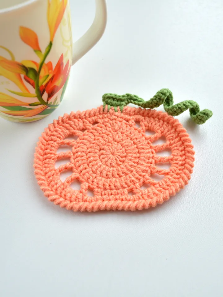 Pumpkin Coasters pattern