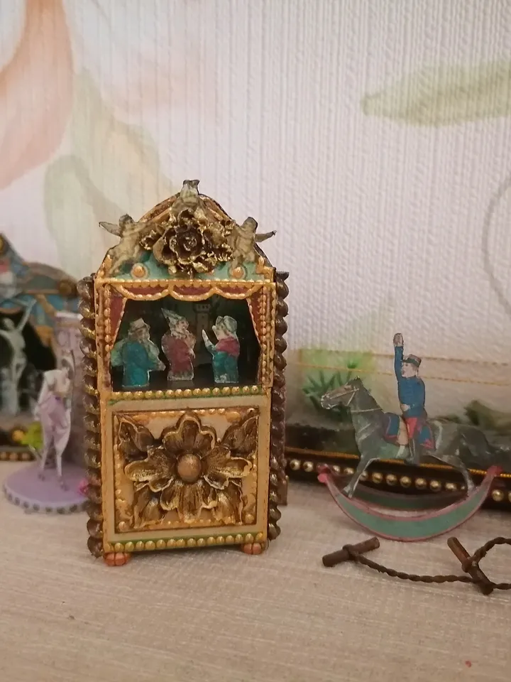 Puppet show. Ancient theater.1:12 scale.