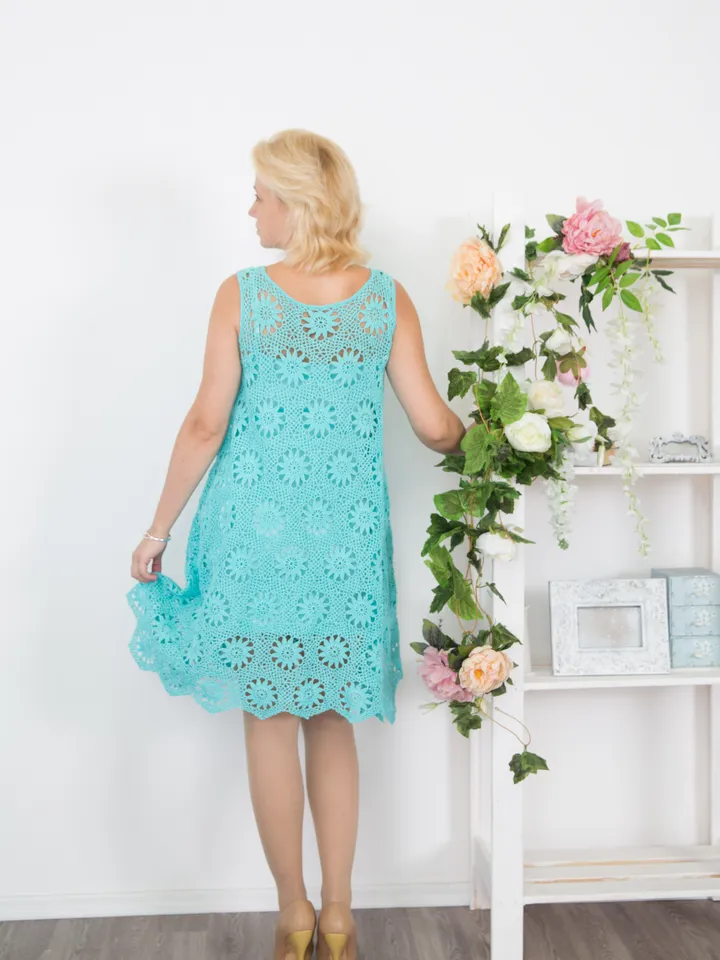 Women's Sundress Amelia Crochet Pattern