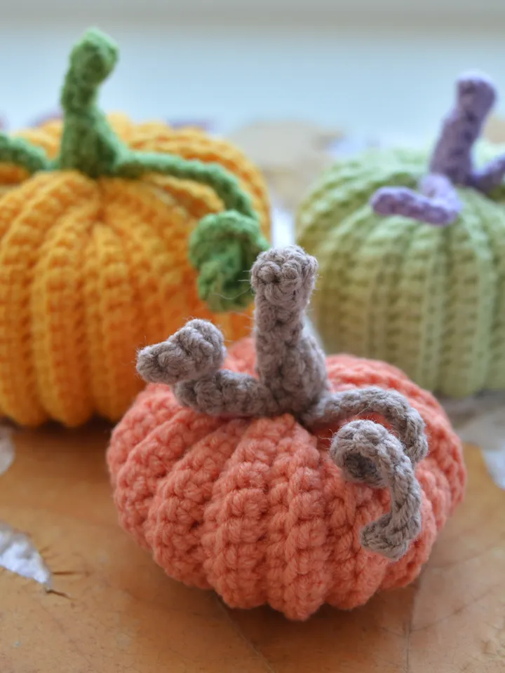 Pumpkin crochet pattern, Halloween Crochet Pattern