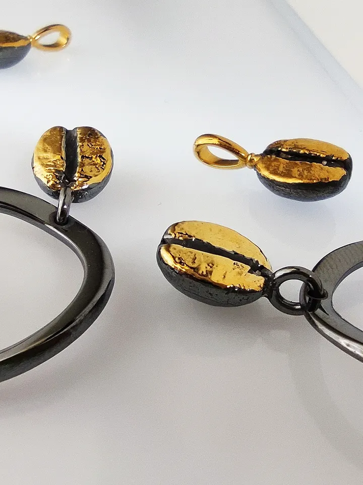 Gift for a coffee lover - Coffeeman ring