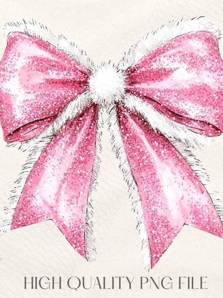 Pink Coquette Christmas png, Coquette Bow Png, Christmas sublimation, Trending png, Retro Holidays png, Holiday vibes png, Pink Christmas