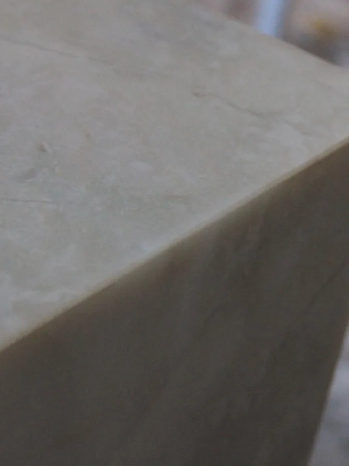 White and cream Marble side table,plinth italian marble 100% handmade, cube marble, calacatta plinth