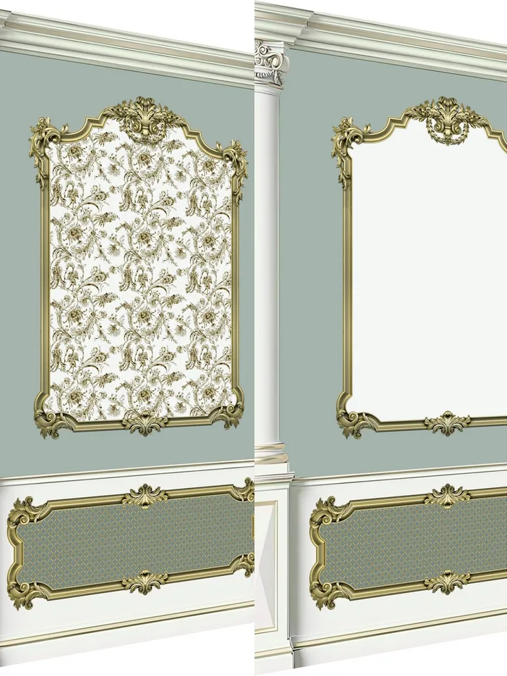 Wallpapers- Set 17-v2 | Printables for Dollhouses and Unique Miniature Projects | Digital Downloads | in Scale 1/12th