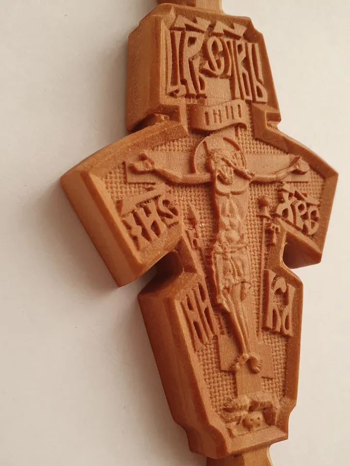 Paraman wooden cross monk cross