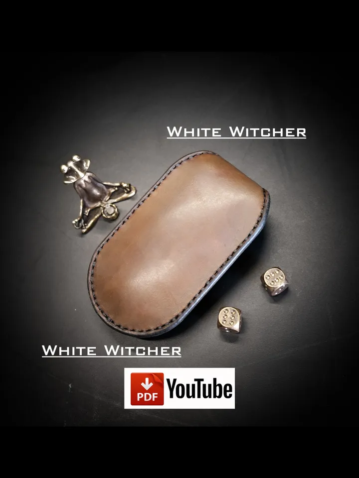Leather pattern - Leather Slapjack - Coin Purse.EDC49