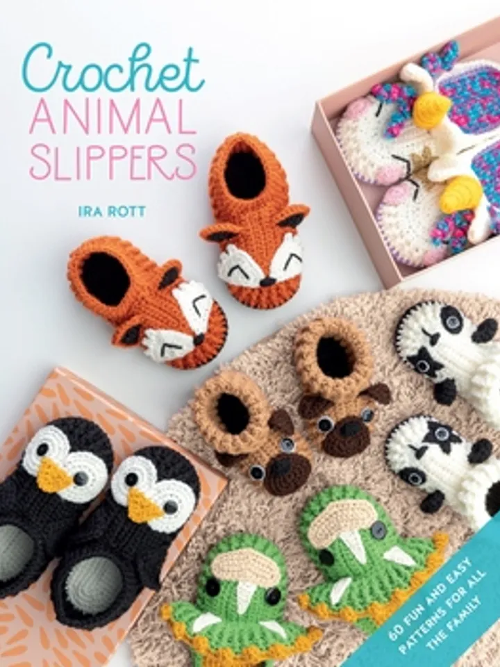 Crochet Animal Slippers