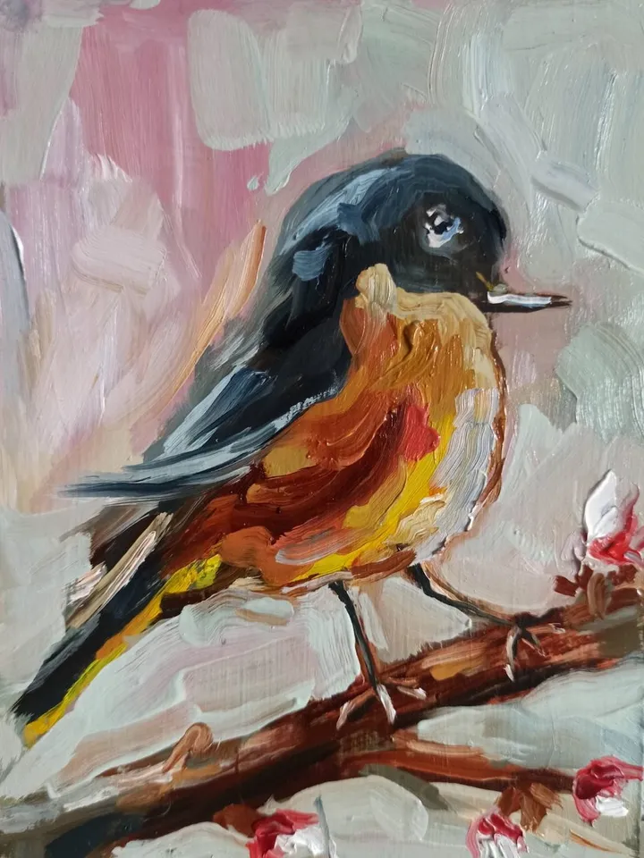 Bird (6 x 8 inches)