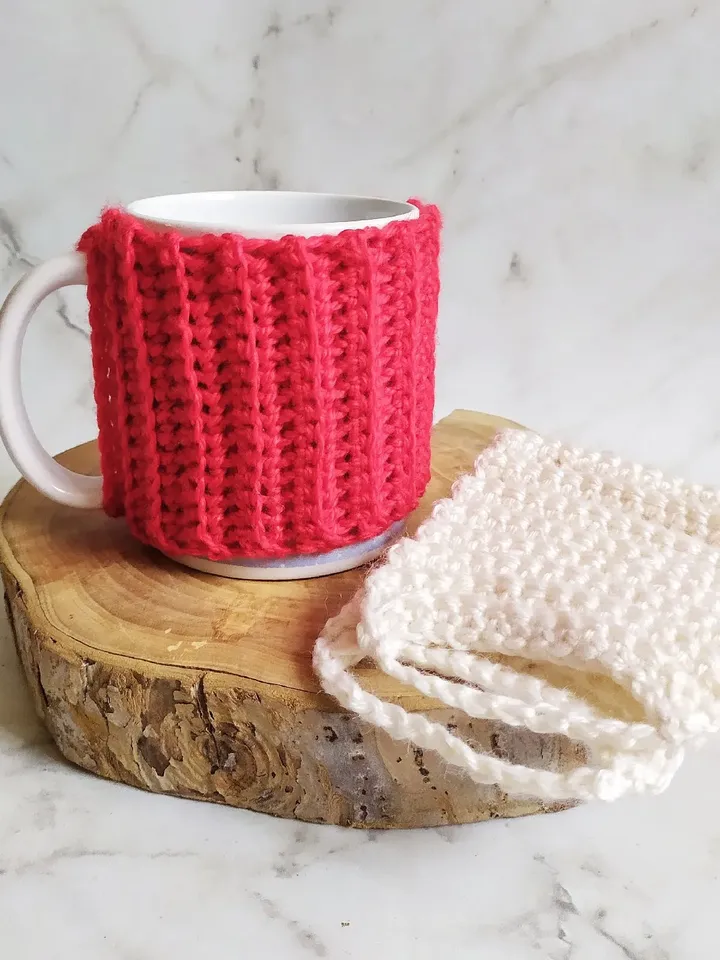 Crochet Mug Cover pattern pdf Crochet Mug Cover pdf digital file