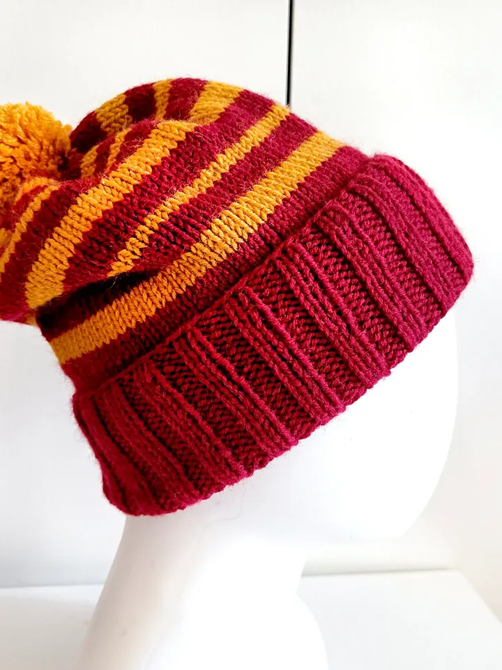 Gryffindor hat knitting pattern pdf