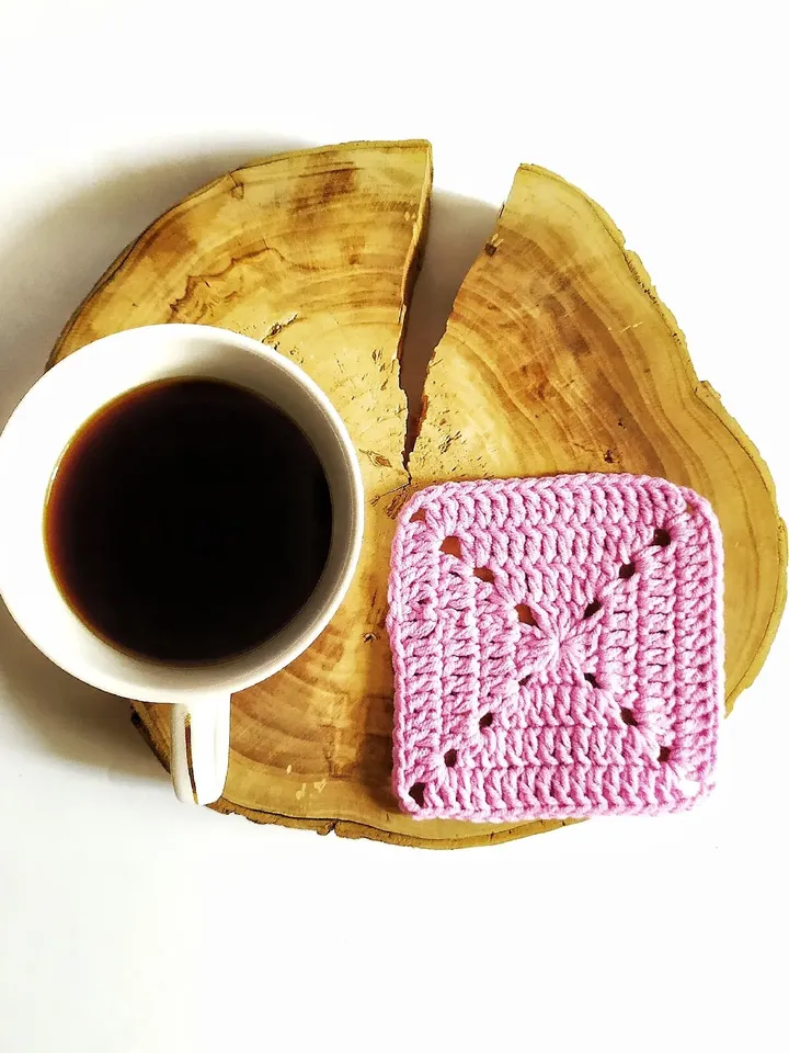 Granny’s coasters Crochet pattern pdf Mug coaster pdf digital file