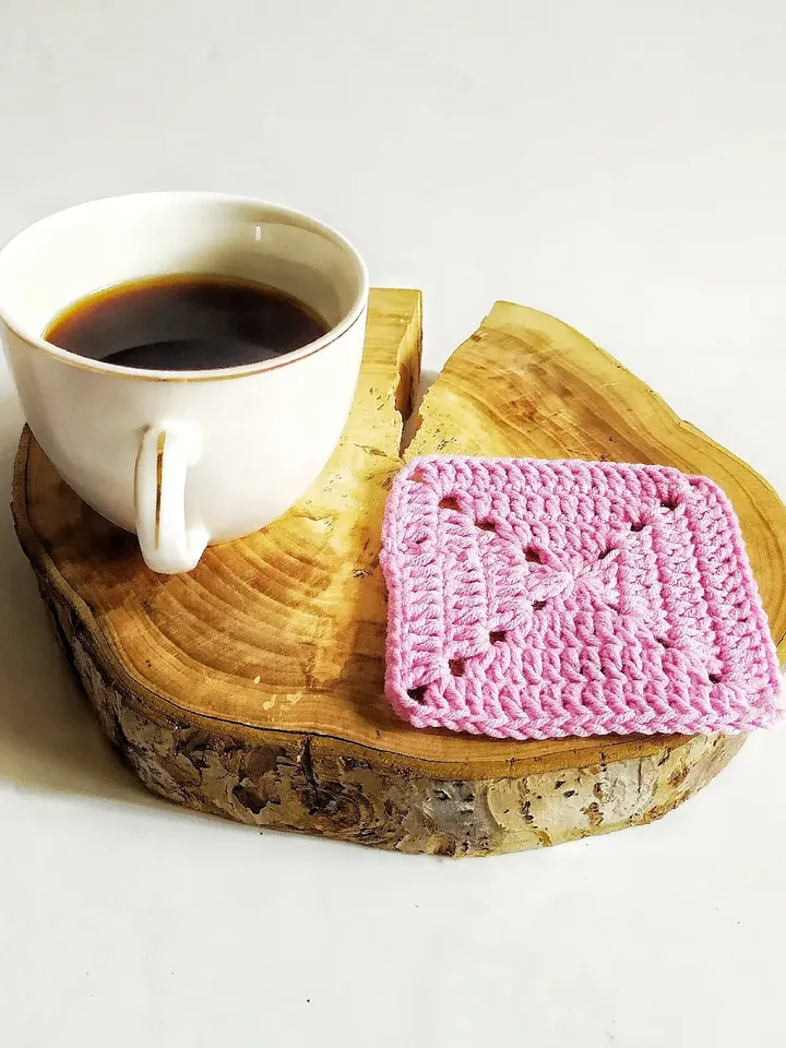 Granny’s coasters Crochet pattern pdf Mug coaster pdf digital file
