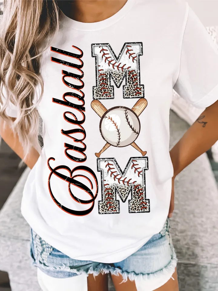 Baseball Mom Png, Baseball Mama Shirt,Leopard Shirt Print,Trendy Baseball png,Retro Baseball season png,Baseball shirt design,Baseball png
