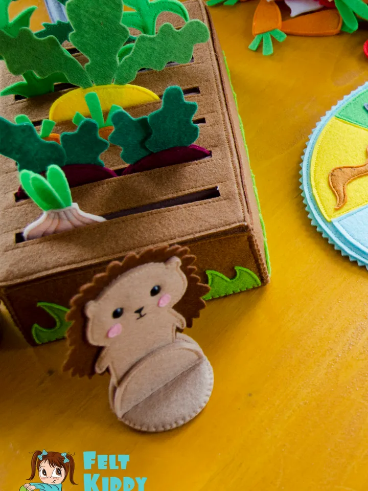 Boardgame Save vegetable garden, eco toy