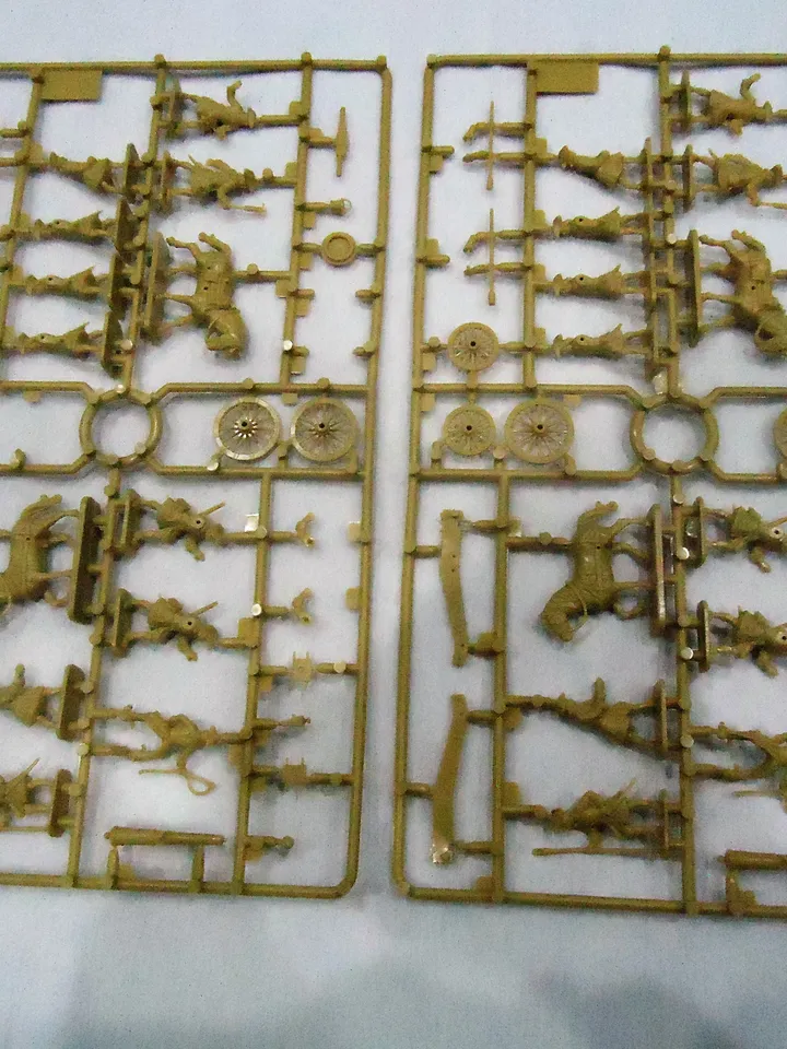 Swedish artillery of Karl XII 8066 "Zvezda" 1/72 Napoleonic