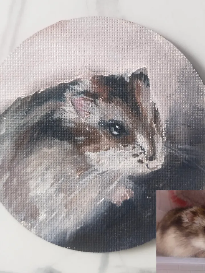 Custom Pet Portrait oil painting from photo Commission Unique gift Animal portrait Cat painting