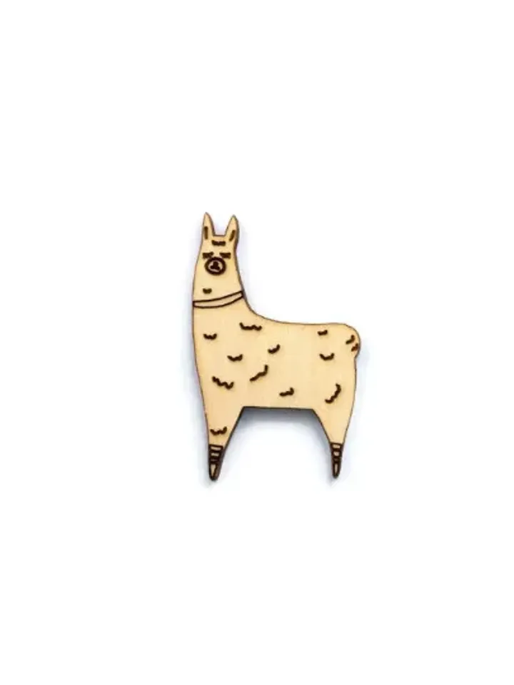 Embroidery floss holder Llama, cross stitch bobbins