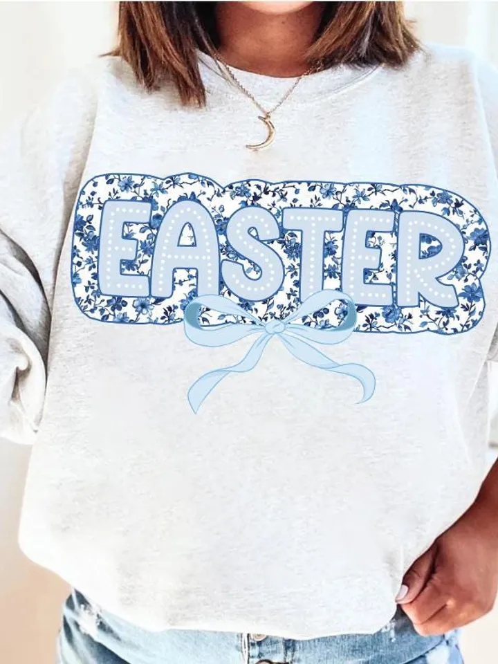 Floral Blue Easter Toile Chinoiserie Amen png, Chinoiserie Amen png, bible verse, christian easter png, easter png,he is risen png, Jesus