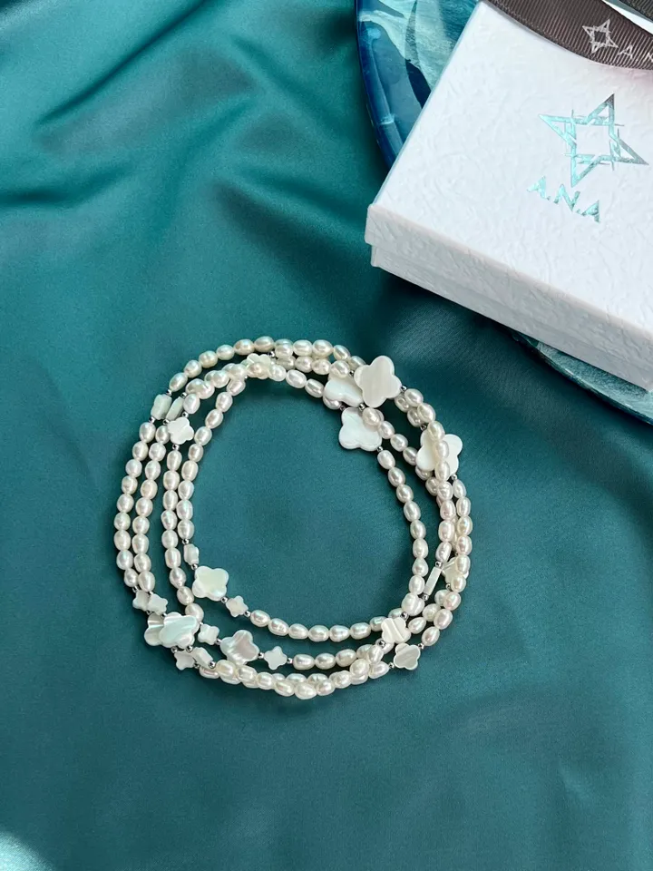 Natural Pearl Necklace EDEN CLOVER