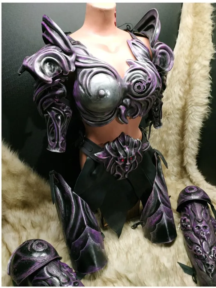 Vermintide girl armor - demonette - Warhammer Fantasy Battle - inspired - LARP -