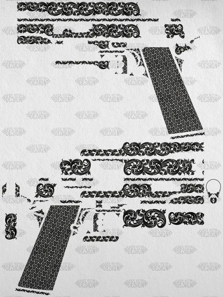 VECTOR DESIGN Smith & Wesson 1911 Performance Center Pro Series Scrollwork