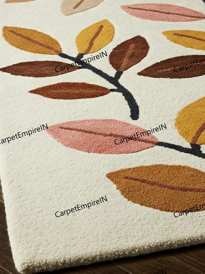 Buy Floral Branch Area Rug, Floral rug, 3x5,8x10,9x12,10x14, area rug, rugs for livingroom, bedroom rug, kitchen rug, kids rug, home decor
