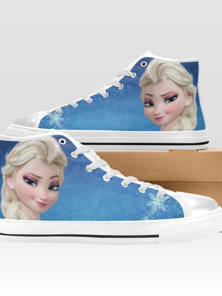 Frozen Shoes, High-Top Sneakers, Handmade Footwear