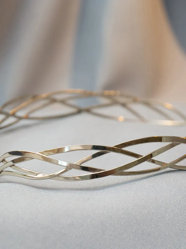 Sorceress diadem fantasy legends Tiara Elven Crown boho romantic Wedding Headpiece Celtic medieval elven Queen Viviane