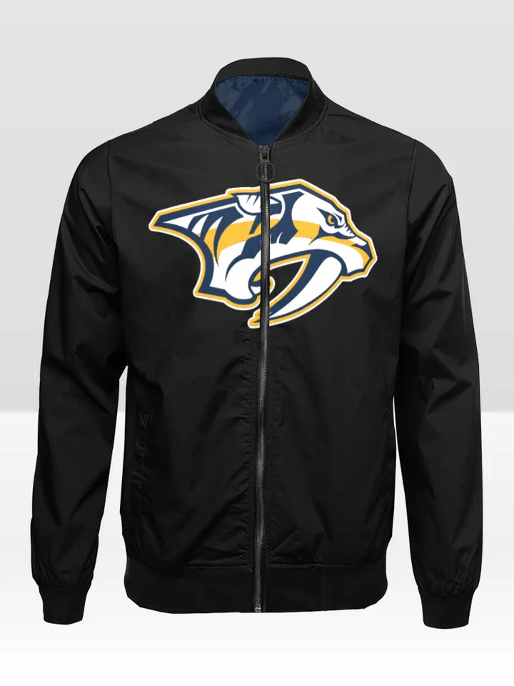 Nashville Predators Bomber Jacket $102.00 | Buy online with delivery