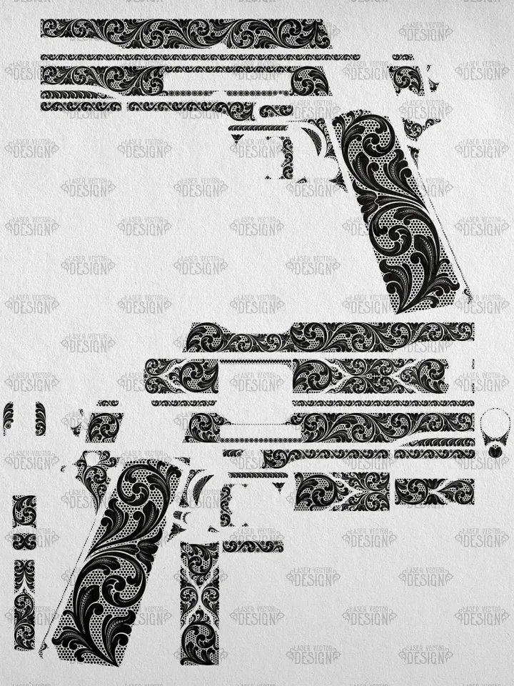 VECTOR DESIGN Colt 1911 Competition Classic Scrollwork